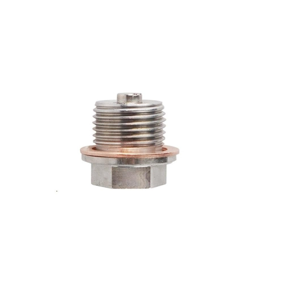 Oil Drain Plug Universal M12/M14/M16/M18 Magnetic Stainless Steel Sump Bolt M18x1.5 1.25/1.5 Pitch Silver 9105992842551