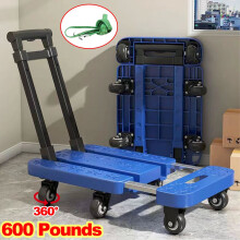 270KG Heavy Duty Folding Hand Truck Dolly Cart Luggage Sack Barrow Cart Trolley