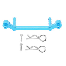 (Blue) RC Aluminum Front Car Shell Column for Axial SCX24 90081 1/24 Red