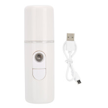 (White) Nebulizzatore Nano USB Idratante Viso Bianco