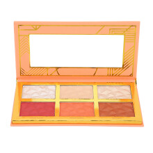 6-farbiges langanhaltendes Contour Blush Puder