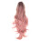 LC313-1 Pink Lang Lockig Mitteltel Synthetik 1