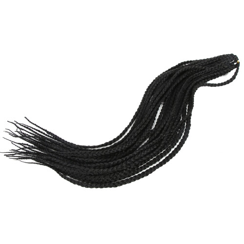 Schwarze Synthetikhaar Extensions zum Flechten Crochet 1