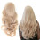 Gold Long Curly Wig High Temp Synthetic Cosplay 71cm 5