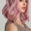 LC210-1 Pink Kurz Lockig Synthetik Cosplay 3
