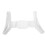 (L White) Breathable Adjustable Shoulder Back Straightener L 3