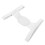 (White S) Adjustable White Hunchback Posture Corrector 2