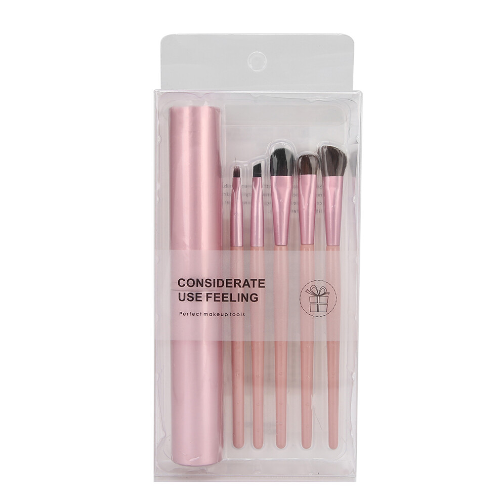 5pcs Professional Eye Shadow Brush Set Portable Makeup Tool