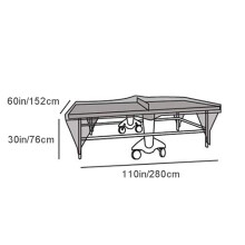 Indoor Outdoor Pong Table Cover Water Resistant Dustproof