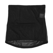 (Black L) Damen nahtloses Korsett zur Taillestraffung Schwarz L