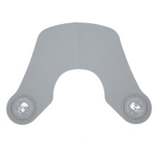(Human Head Type) Waterdichte Kapperskap Barber Cape Grijs Kunsthoofd