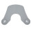(Human Head Type) Mantello impermeabile per parrucchiere grigio con testa 1