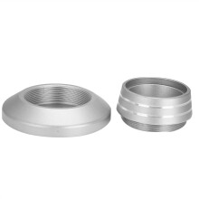 (Silver) ED Shock Waves Physiotherapy Handle Base Accessory Silver