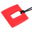 (Red) Ciuccio in Silicone per Neonati Rosso 4