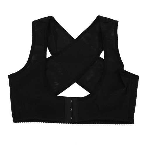 (L) Dorsale Correctie Band Ademend Zwart