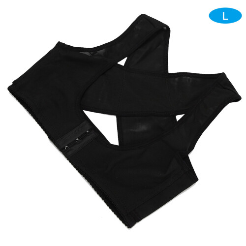 (L) Dorsale Correctie Band Ademend Zwart 1