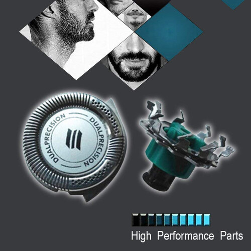 3 Ersatzklingen für Philips RQ11 Dual Precision 2