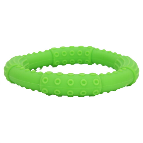 (Green) Giocattolo Masticazione Silicone Bebe Verde 2