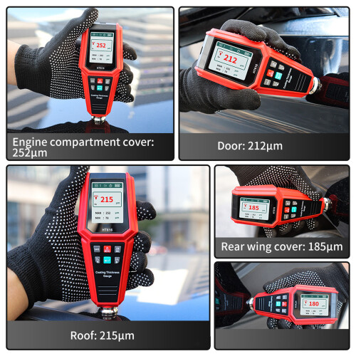 Paint Coating Meter 0-1500μm Coating Thickness Gauge Profession 1