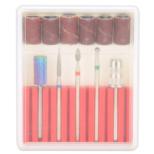 5x Nagelkunst-Feilkopf-Set Hautabrieb entfernen 2