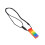 (Orange) Silicone Teether Block High Temp Resistant Chewing Pendant Yellow 2