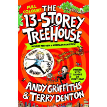 The 13Storey Treehouse Colour Edition by Andy Griffiths Paperback Book