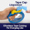 3Pcs Practical Tape Dispenser Sealing Tape Holders for DIY 5