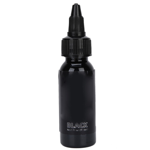 (Black) Semi-permanent Tattoo Ink 29.6ml Red