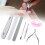 7pcs Steel Manicure Tool Set w/ Nail File 5