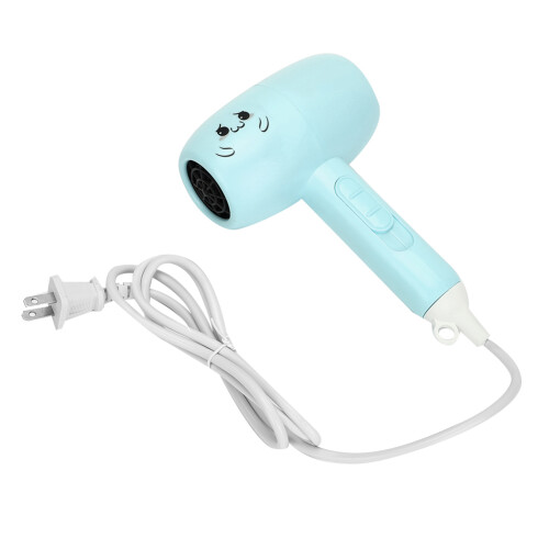 (Blue) 1000W Mini-Föhn tragbar elektrisch blau