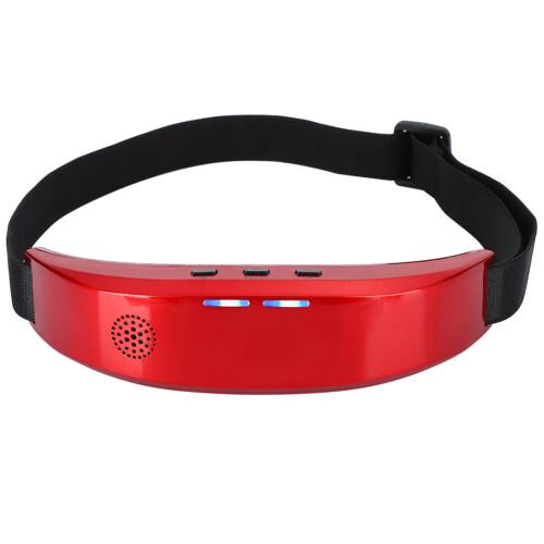 (Voice Heating Red) Multi-Function Voice Prompt Low Frequency Head Massager 2