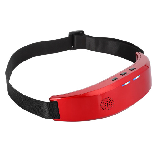 (Voice Heating Red) Multi-Function Voice Prompt Low Frequency Head Massager 1