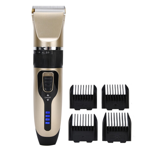 Rechargeable Electric Hair Clipper and Trimmer Set 2