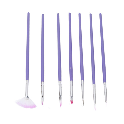 7-teiliges Nailart-Pinsel-Set, multifunktionaler 2