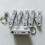 Flexible 50cm Folding Ruler Keychains Pocket Ruler For Accurate 3