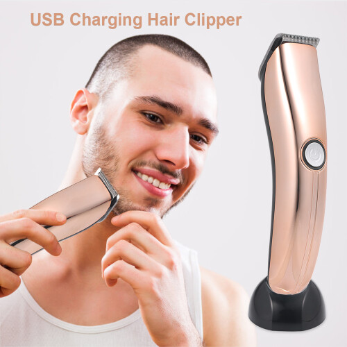 USB-Haarschneider-Kit mit Kamm & Ständer