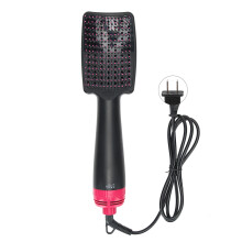 (US Plug 110V) Haartrockner-Kamm Nass/Trocken Schwarz
