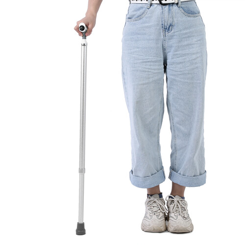 Aluminum Walking Cane Anti-Slip Adjustable Height 2