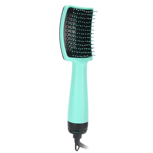 (US Plug 110V) Haardroger borstel nat/droog groen 1