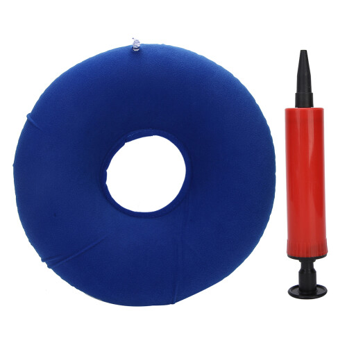 Blue Round Anti-Bedsore Cushion 1