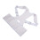 (L) Magnet Therapy Posture Corrector Back Support White L 3