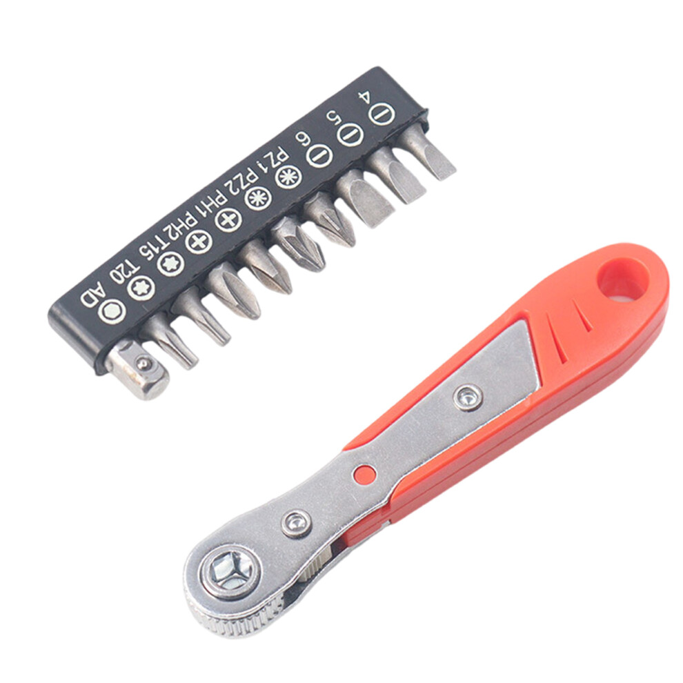 Miniature 36 Tooth Ratchet Screwdriver Set-Two Piece Set Of Bat 7754000238750