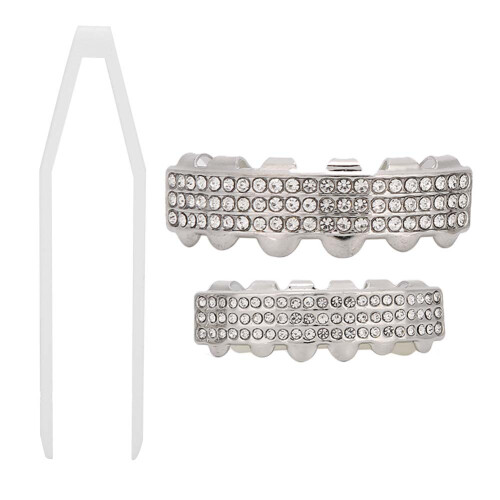 (Silver) Denti Brillanti Halloween Hip Hop