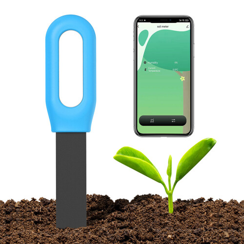Intelligent Soil Tester Monitors Detector Moisture & Light Level 1