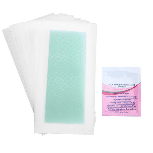 12pcs Wachsstreifen Haarentfernung Unisex Beruhigend