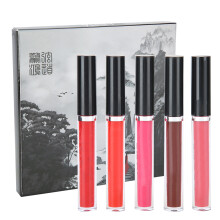 Feuchtigkeitsspendender Lip Glaze Lang anhaltend 2g x 5