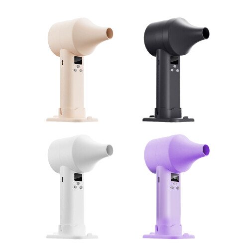 USB Rechargeable Pocket Mini Blower Fan for Students-Purple 1