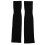 (Black) Manicotti Solari Elastici Neri per Ciclismo 2