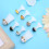 (#G) 8pcs Silicone Toe Separator Washable Reusable Pedicure Tool #G 3