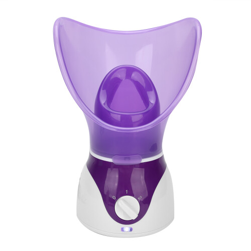 (US Plug) Gesichts-Dampfer Aromatherapie Luftbefeuchter Lila 2